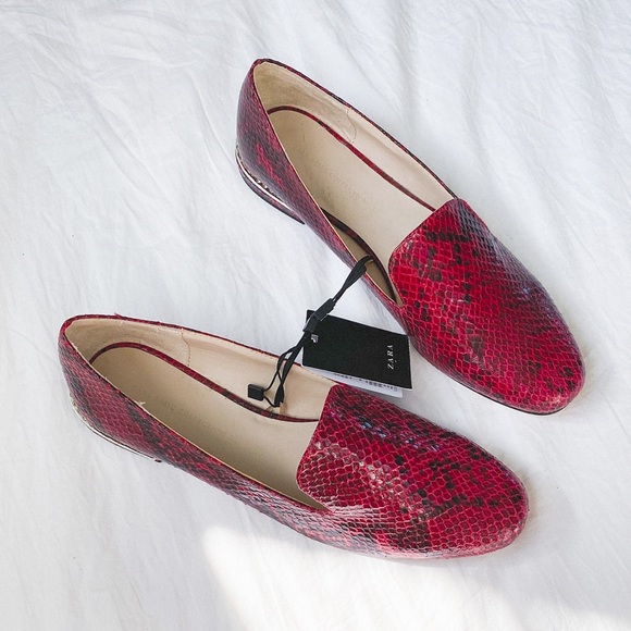 Zara flat shoes with heel detail - Picture 2 of 5